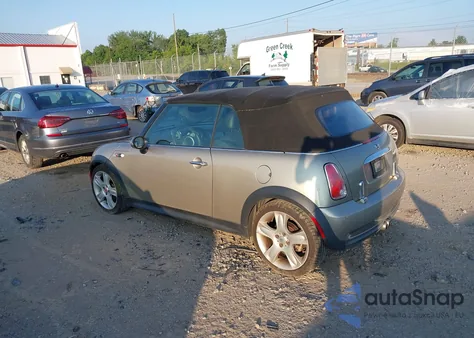 2008 Mini Cooper S из США, поврежденный, VIN WMWRH33558TL96555